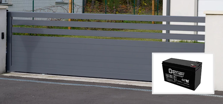 Driveway Gate Battery Backup Installation in Jacksonville, FL